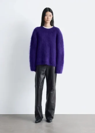 Bootcut-Lederhose