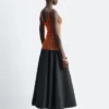 Camisole aus Rippstrick