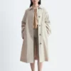 Car Coat mit Gürtel