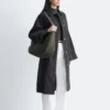 Car Coat mit Gürtel