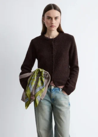 Cardigan aus Alpaka-Mischung