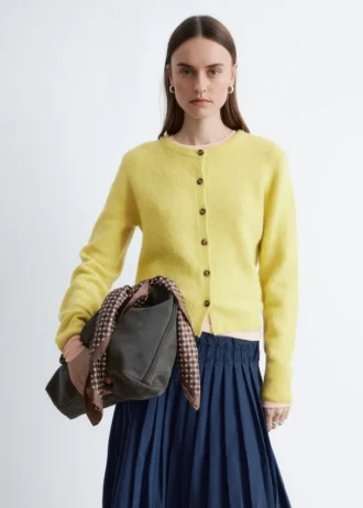Cardigan aus Alpaka-Mischung