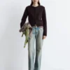 Cardigan aus Alpaka-Mischung