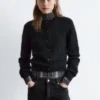 Cardigan aus gebürsteter Mohairmischung