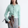 Cardigan aus gebürsteter Mohairmischung