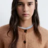 Cardigan aus gebürsteter Mohairmischung