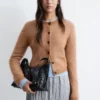 Cardigan aus gebürsteter Mohairmischung
