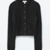 Cardigan aus gebürsteter Mohairmischung