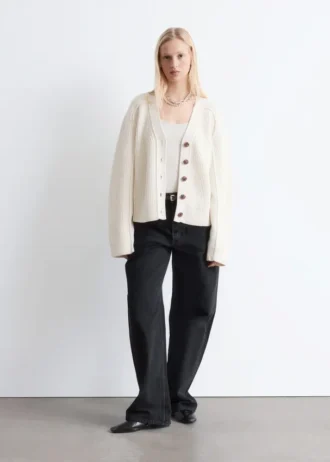 Cardigan aus Merinowolle