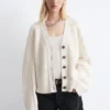 Cardigan aus Merinowolle