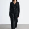 Cardigan aus Merinowolle