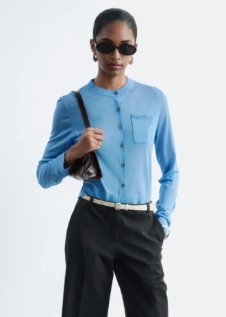 Cardigan aus Seidenmischung