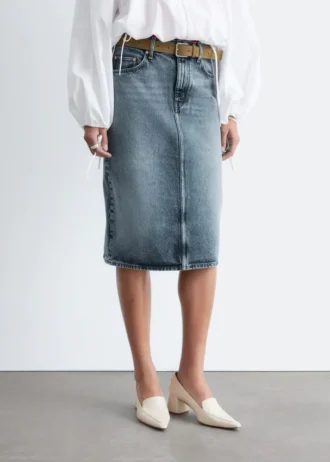 Denim-Midirock