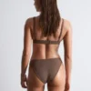 Bikini-Slip mit hoher Taille