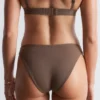 Bikini-Slip mit hoher Taille