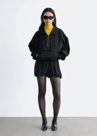 Elastische Bubble-Shorts