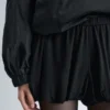 Elastische Bubble-Shorts