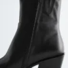 Elegante Cowboy-Stiefel aus Leder