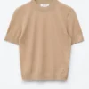 Feinstrick-T-Shirt