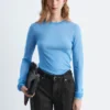 Feinstrick-Transparent-Top