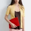 Flache Tasche