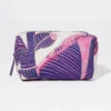 Fleur de Mimosa Beauty-Tasche aus Canvas