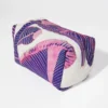 Fleur de Mimosa Beauty-Tasche aus Canvas