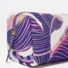 Fleur de Mimosa Beauty-Tasche aus Canvas