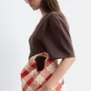 Geflochtene Ledertasche