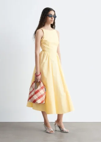 Geflochtene Ledertasche