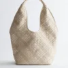 Geflochtene Ledertasche