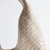 Geflochtene Ledertasche