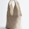 Geflochtene Ledertasche