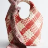 Geflochtene Ledertasche