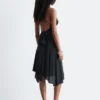 Gepunktetes Midikleid