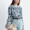 Geraffte Bluse