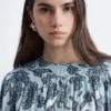 Geraffte Bluse