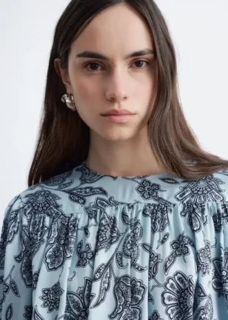 Geraffte Bluse