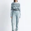 Geraffte Bluse