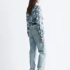 Geraffte Bluse