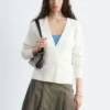 Gerippte Cardigan