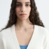 Gerippte Cardigan