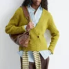 Gerippte Cardigan