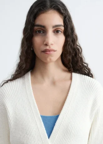 Gerippte Cardigan