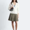 Gerippte Cardigan