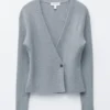 Gerippte Cardigan