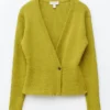 Gerippte Cardigan