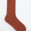 Gerippte Seidensocken