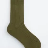 Gerippte Seidensocken