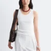 Geripptes Baumwoll-Tanktop